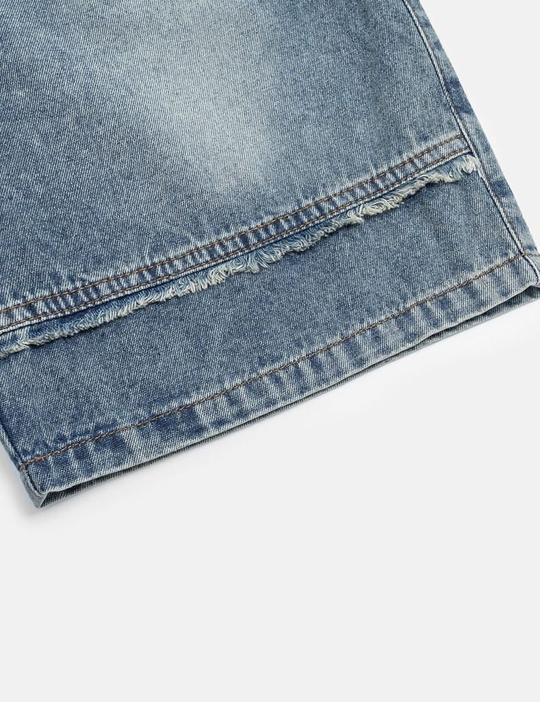 Quần short jean bé trai