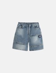 Quần short jean bé trai