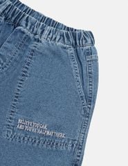 Quần short jean bé trai