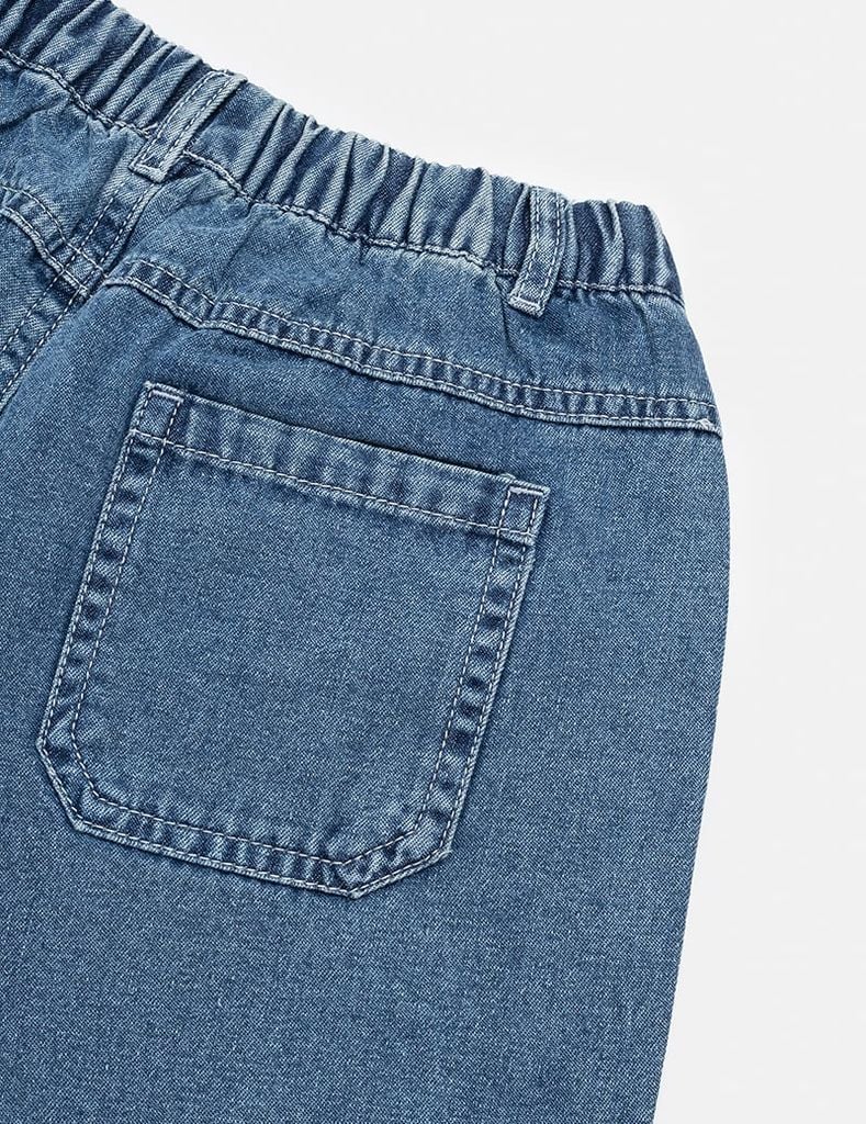 Quần short jean bé trai