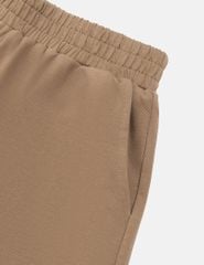 Quần short bé trai dệt kim chân quần trái