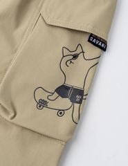Quần short khaki bé trai