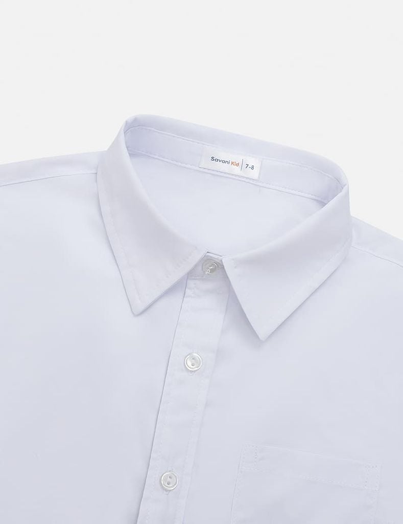 Áo sơ mi ngắn tay bé trai