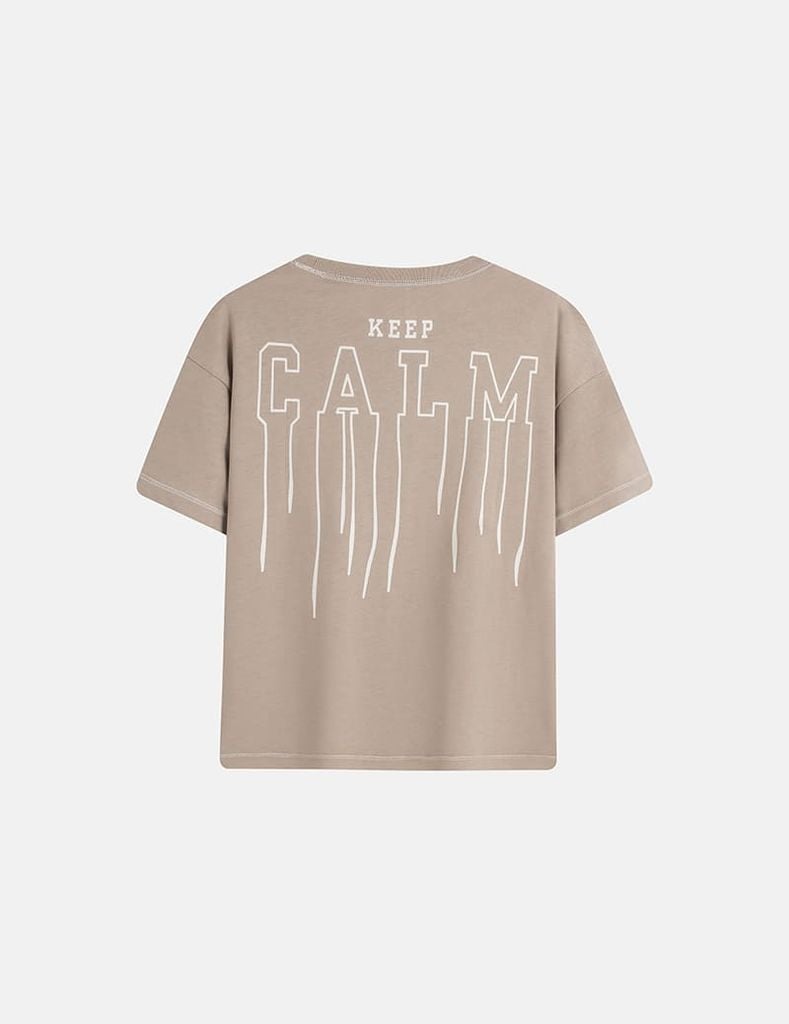 Áo T-shirt ngắn tay bé trai hình in trước ngực trái