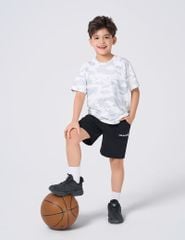 Áo t-shirt bé trai ngắn tay cổ tròn hình in