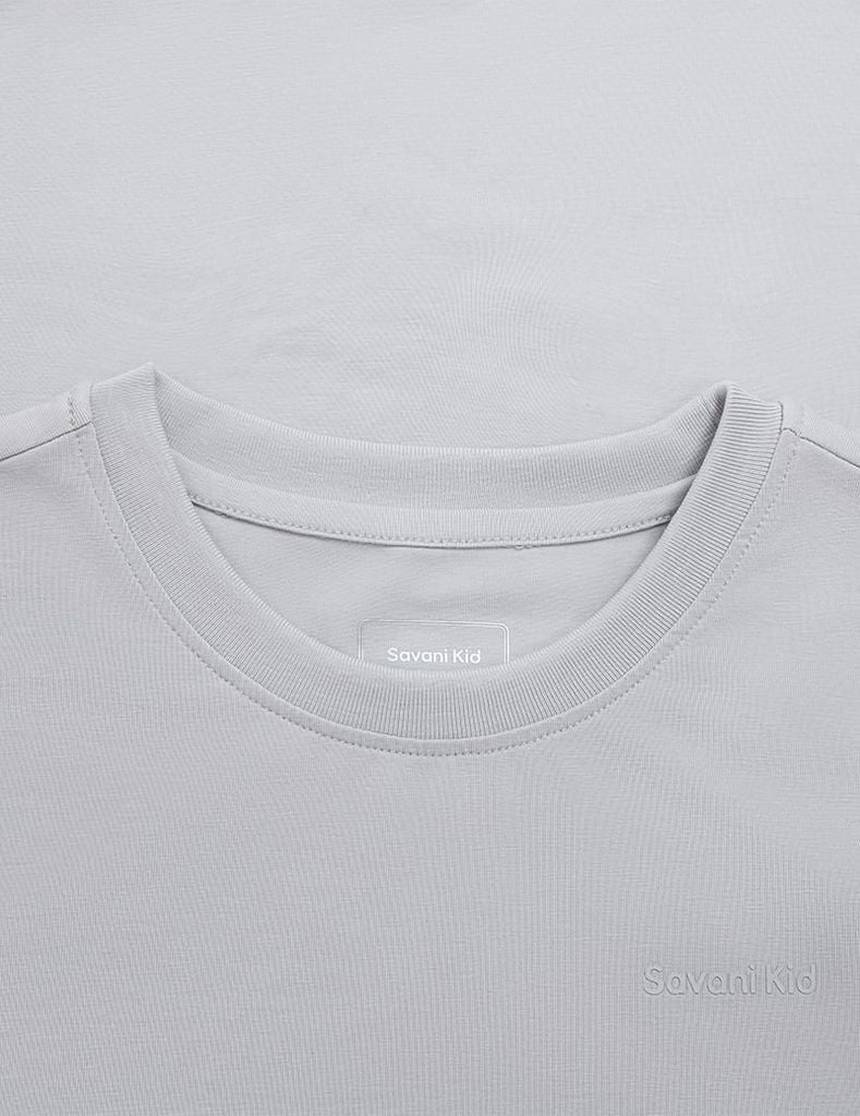 Áo t-shirt bé trai ngắn tay hình in trước ngực