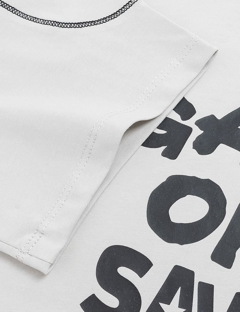 Áo thun ngắn tay cổ tròn bé trai