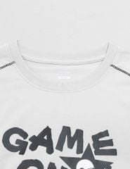 Áo thun ngắn tay cổ tròn bé trai