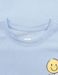 Áo thun ngắn tay bé trai cổ tròn