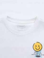 Áo thun ngắn tay bé trai cổ tròn