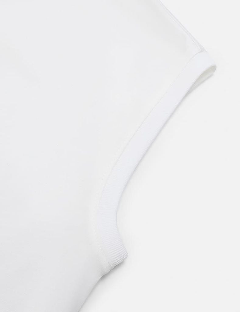 Áo sát nách bé trai hình in trước ngực