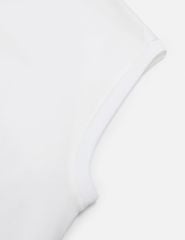 Áo sát nách bé trai hình in trước ngực