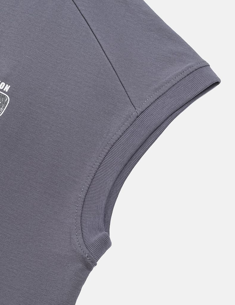 Áo sát nách bé trai hình in trước ngực