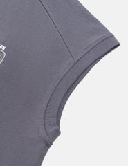 Áo sát nách bé trai hình in trước ngực