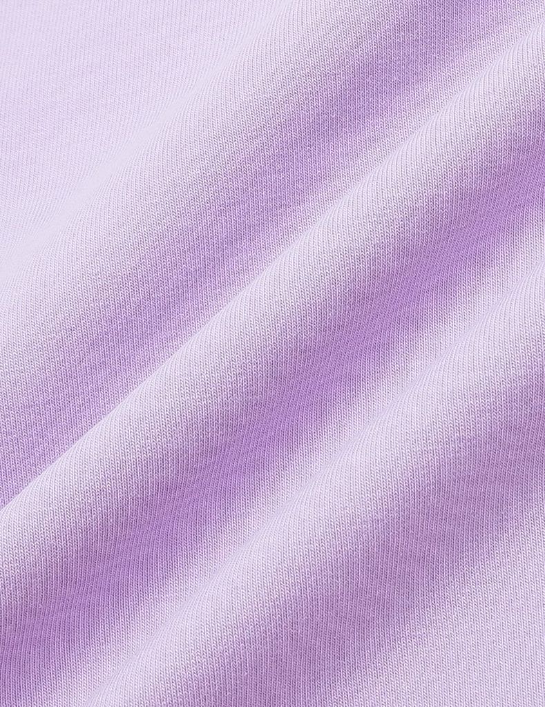 Áo nỉ cổ bẻ bé gái hình in trước ngực