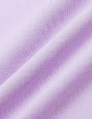 Áo nỉ cổ bẻ bé gái hình in trước ngực