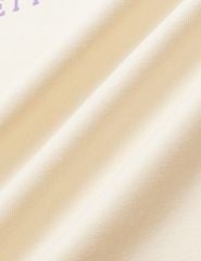 Bộ đồ cotton bé gái hình in trước ngực