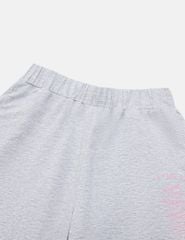 Bộ đồ cotton bé gái hình in trước ngực