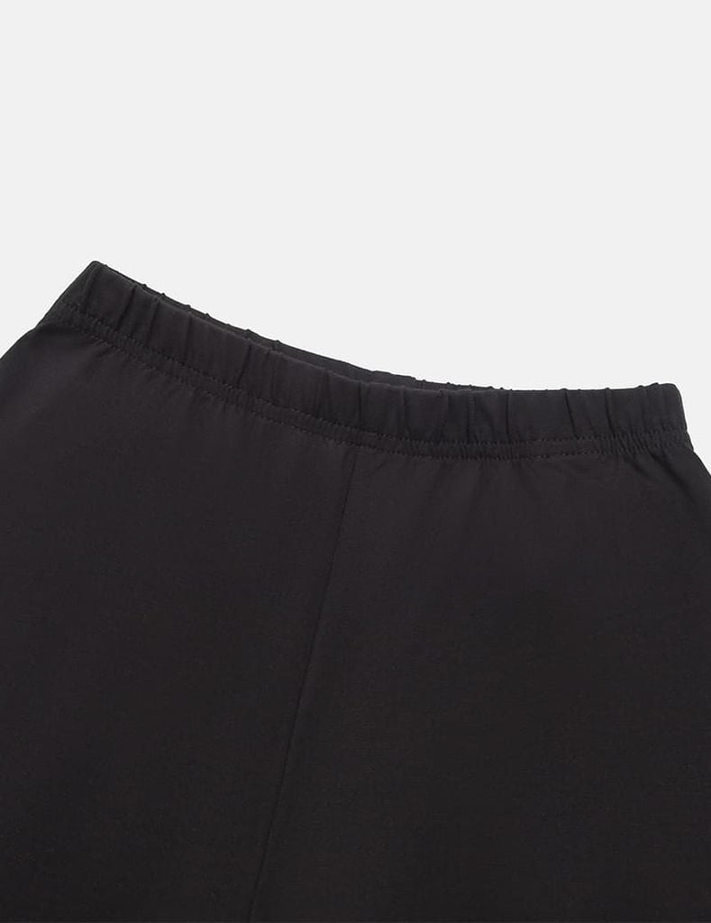 Bộ hè bé gái cổ tròn hình in trước ngực