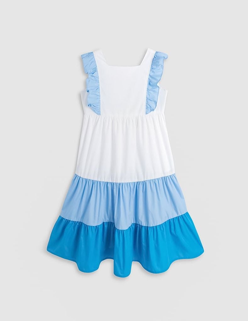 Váy liền 2 lớp bé gái