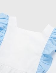 Váy liền 2 lớp bé gái