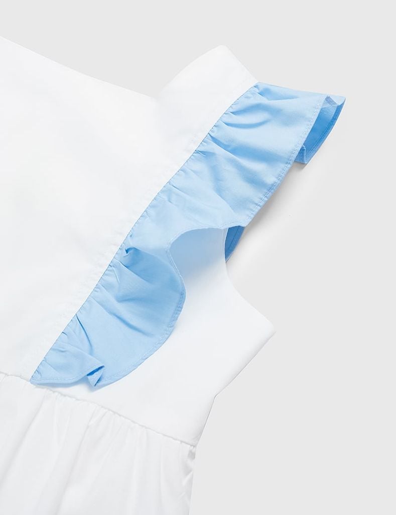 Váy liền 2 lớp bé gái
