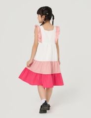 Váy liền 2 lớp bé gái