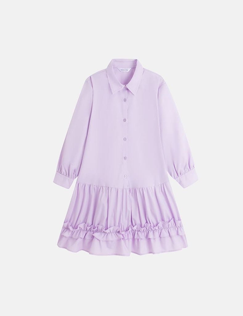 Váy liền dáng A bé gái