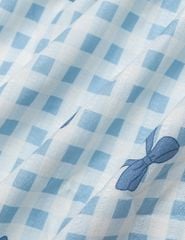 Váy liền dệt thoi bé gái