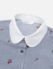 Váy liền dệt thoi bé gái