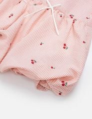 Váy liền dệt thoi bé gái