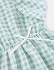 Váy liền dệt thoi bé gái
