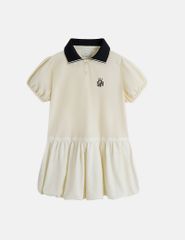 Váy liền dệt kim bé gái