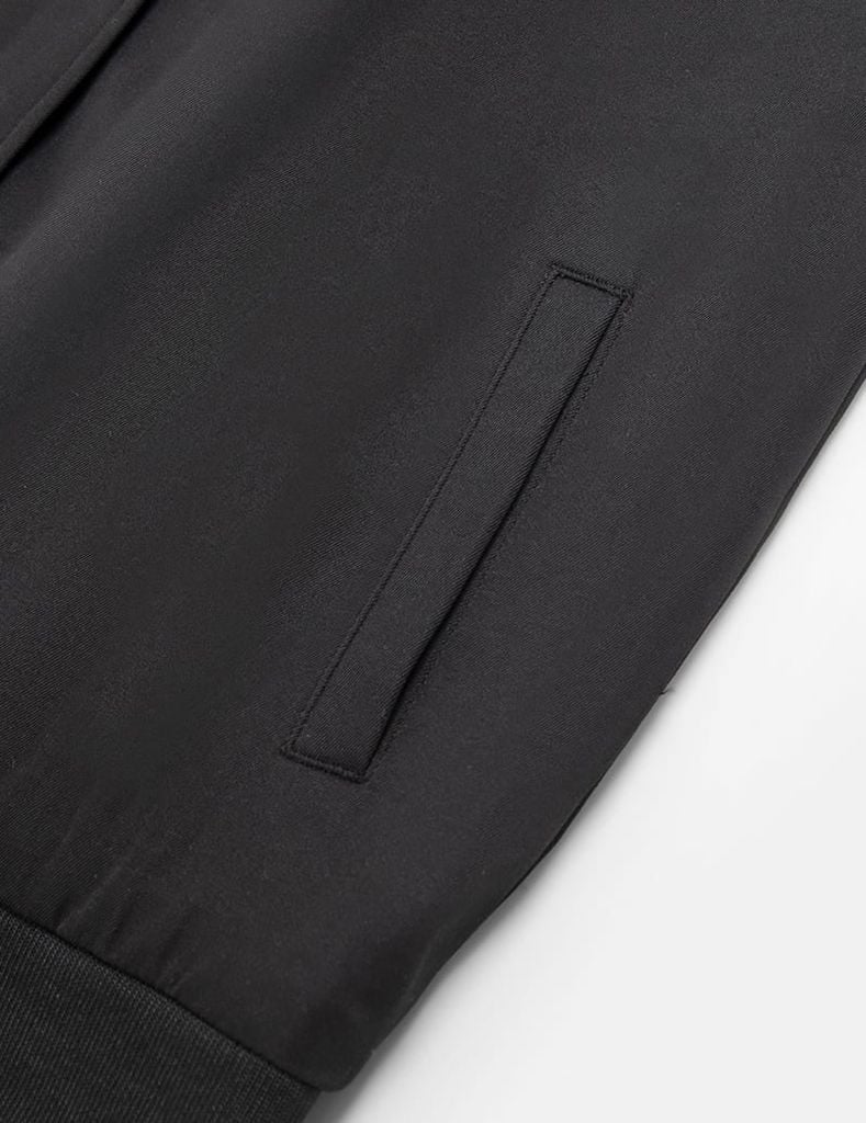 Áo khoác bomber bé gái hình in trước ngực