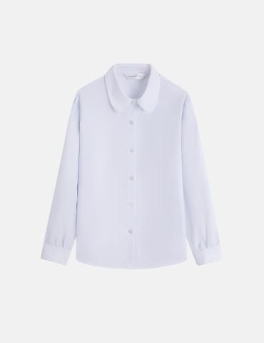 Áo sơ mi dài tay bé gái