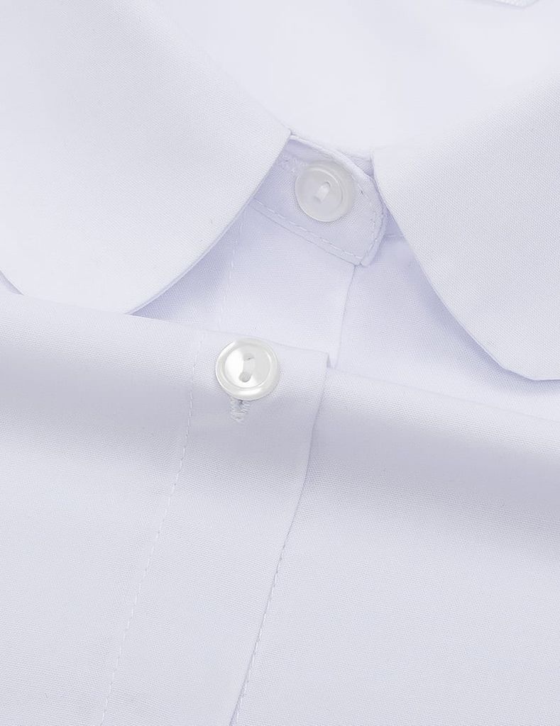 Áo sơ mi dài tay bé gái