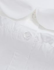 Áo sơ mi bé gái dài tay