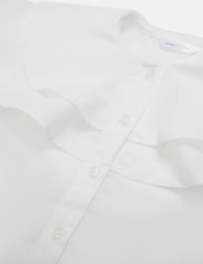 Áo sơ mi dài tay bé gái cổ kiểu