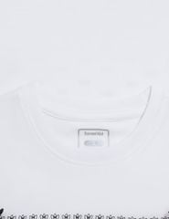 Áo thun dài tay cổ tròn bé gái hình in thân trước