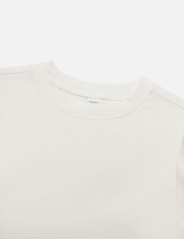 Áo thun dài tay bé gái cổ tròn