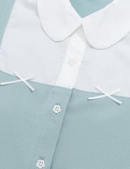 Áo polo ngắn tay bé gái