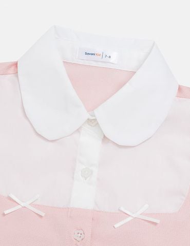 Áo polo ngắn tay bé gái