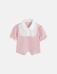 Áo polo ngắn tay bé gái