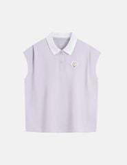 Áo polo ngắn tay bé gái