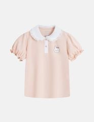 Áo polo ngắn tay bé gái