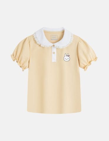 Áo polo ngắn tay bé gái