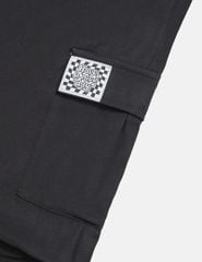 Quần khaki bé gái cạp chun mác dệt thân trước