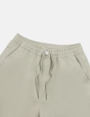 Quần khaki bé gái cạp chun mác dệt thân trước