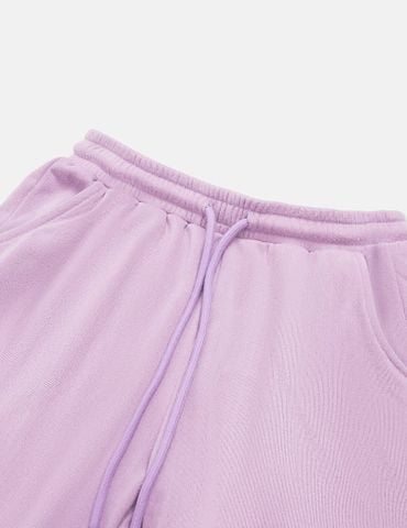 Quần nỉ bé gái phối gấu thân trước