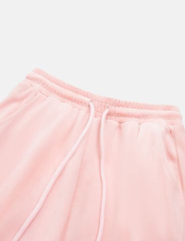 Quần nỉ bé gái phối gấu thân trước